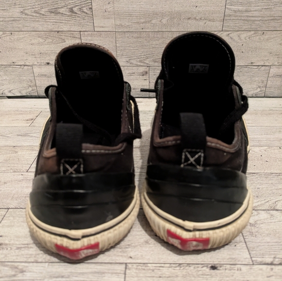 Vans Men's Black and Brown Sneakers Size 9.5 - Picture 4 of 5